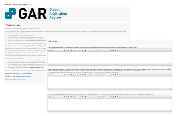 Multiple images showing data collection forms